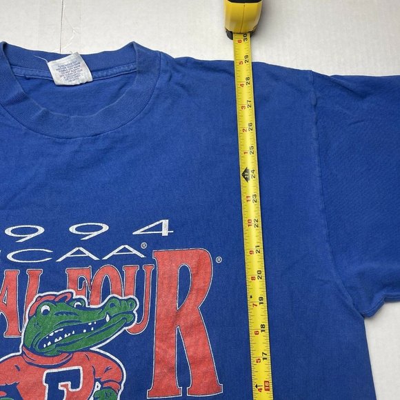 Vintage 90’s Florida Gators T Shirt Final Four NCAA 1994 Size XL Single Stitched - Picture 8 of 8